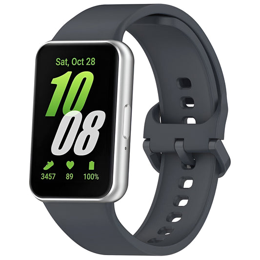 Techsuit W086 Strap for Samsung Galaxy Fit3 R39M, Gray