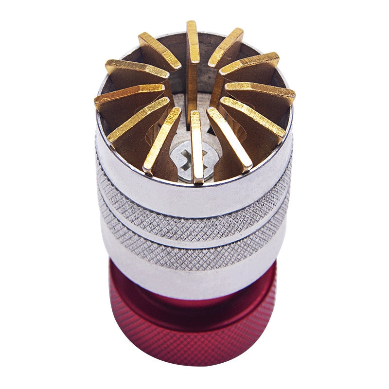 Apriscatole Regolabile OEM per Coperchi di Orologi, Rosso