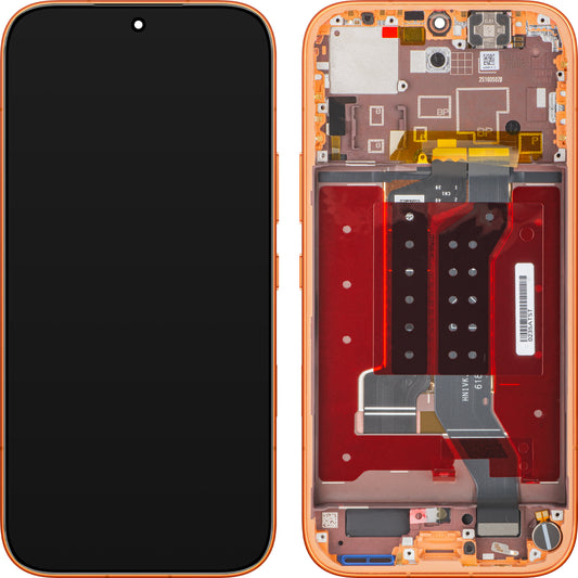 Display con Touchscreen Honor 600, con Cornice, Arancione, Service Pack 0235ATST