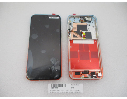 Display con touchscreen Huawei Pura 90s Pro Max, con cornice, arancione (Orange Ocean), Service Pack 02357TTR