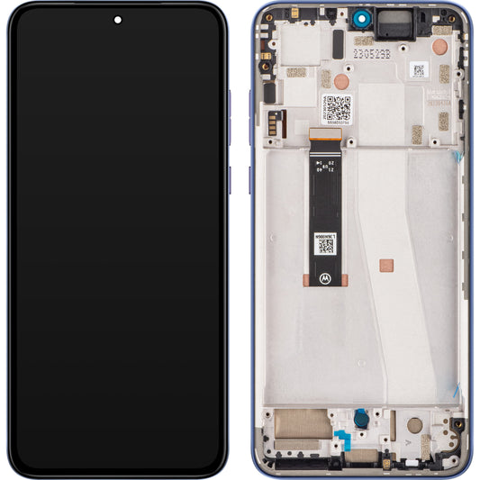 Display touchscreen Motorola Edge 30 Neo, con cornice, viola (Very Peri), Service Pack 5D68C21405