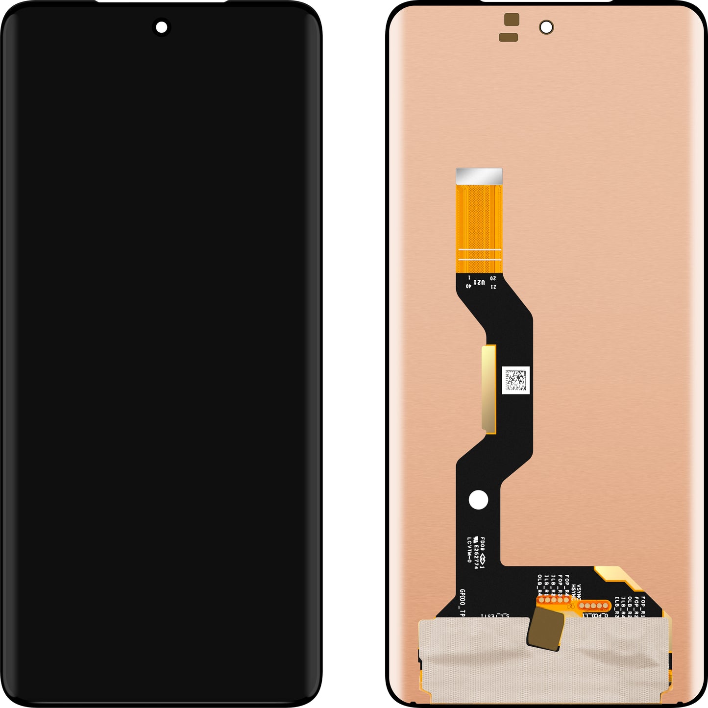 Display con Touchscreen MP compatibile con Motorola Edge 60 Fusion