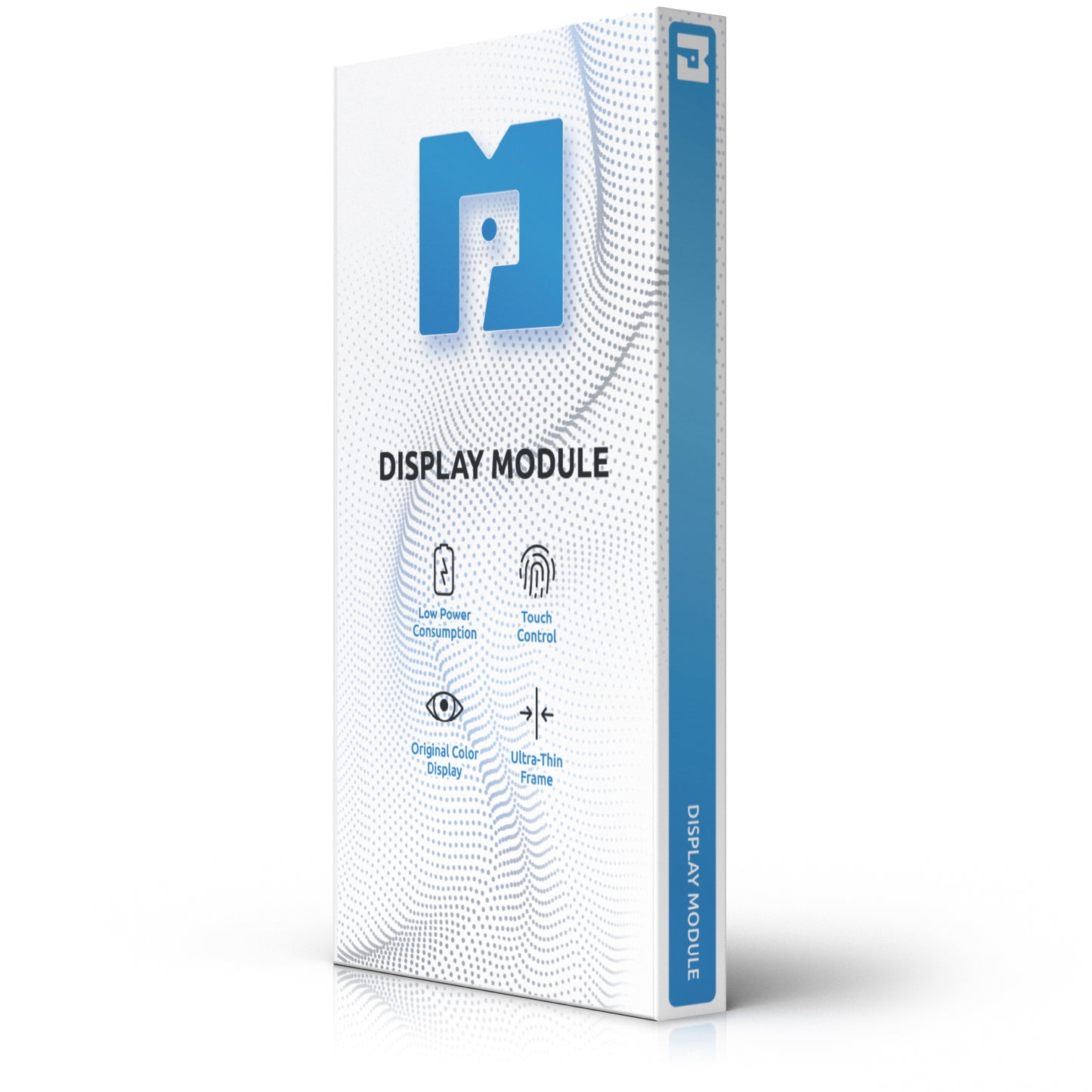 Display con Touchscreen MP compatibile con Apple iPhone 14 Plus, con Cornice, Versione Soft OLED FHD Diagnostic, Nero