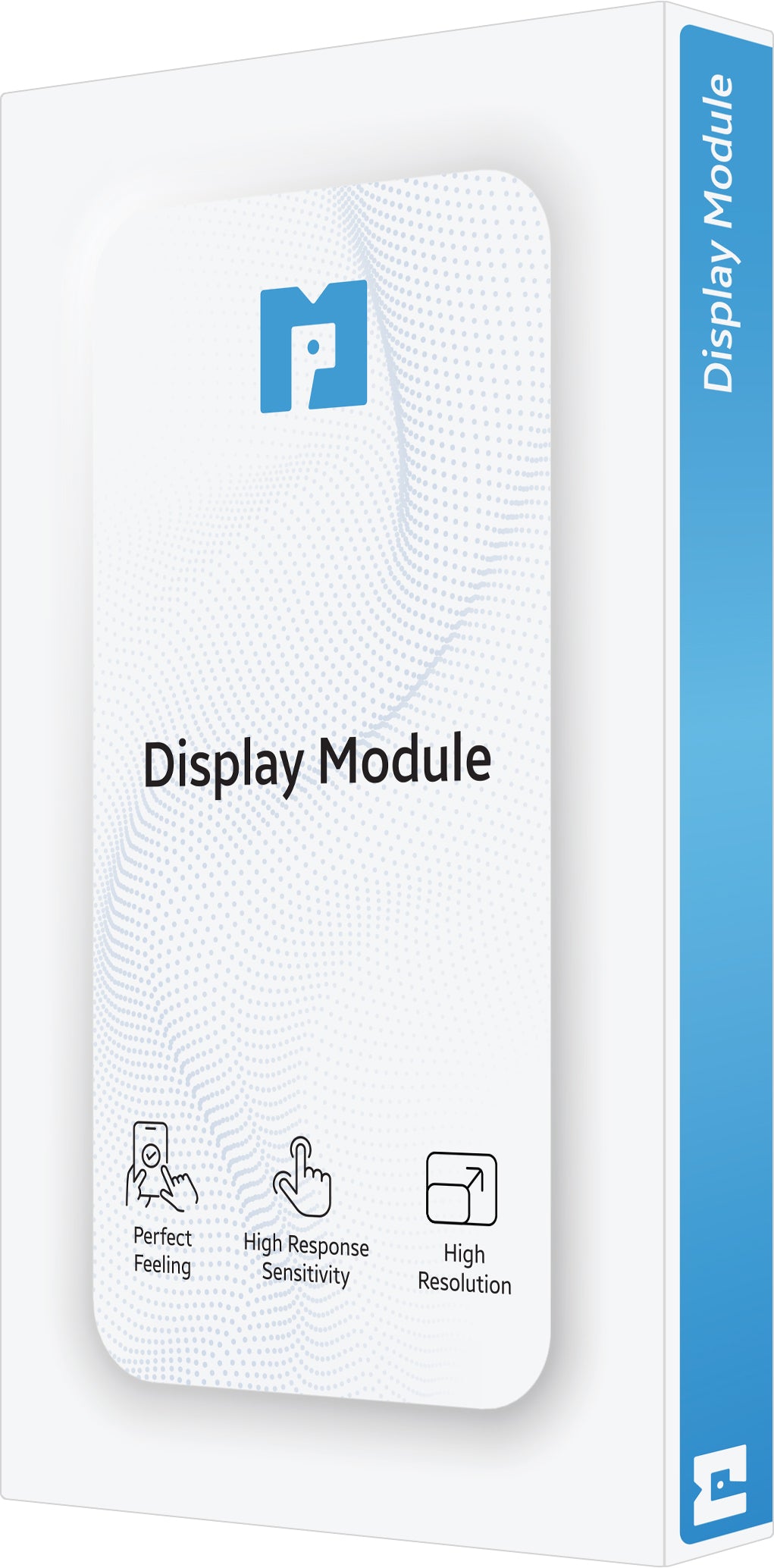 Display con Touchscreen MP compatibile con Apple iPhone 15 Pro, con Cornice, Versione Premium Soft OLED FHD 120Hz Diagnostico, Nero