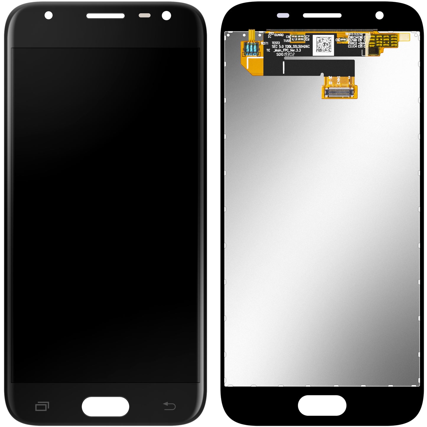 Display con Touchscreen MP compatibile con Samsung Galaxy J3 (2017) J330