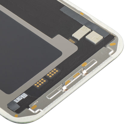 Display con Touchscreen MP compatibile con Apple iPhone 17 Pro Max, con Cornice, Versione Soft OLED FHD IC Movable, Nero