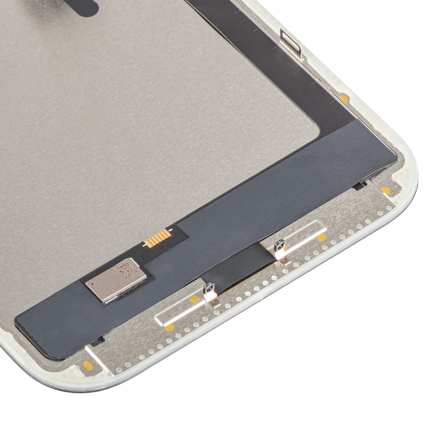Display con Touchscreen MP compatibile con Apple iPhone 16 Pro Max, con Cornice, Versione OLED FHD IC Movable, Nero, Swap