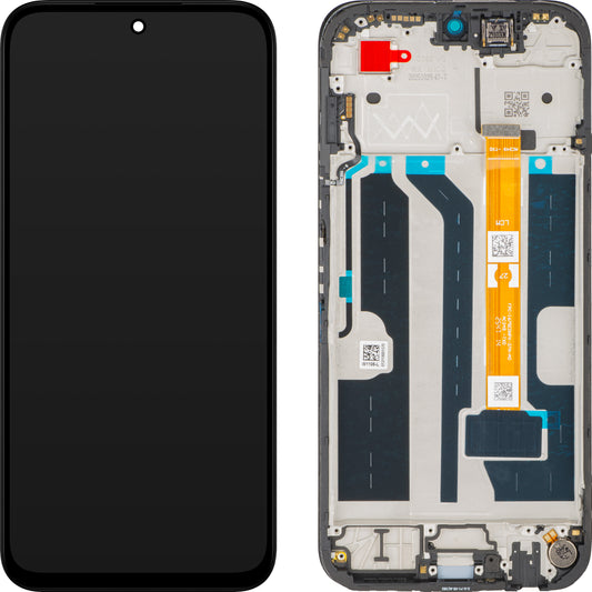 Display con Touchscreen Oppo A6k, con Cornice, Nero, Service Pack 621029000842