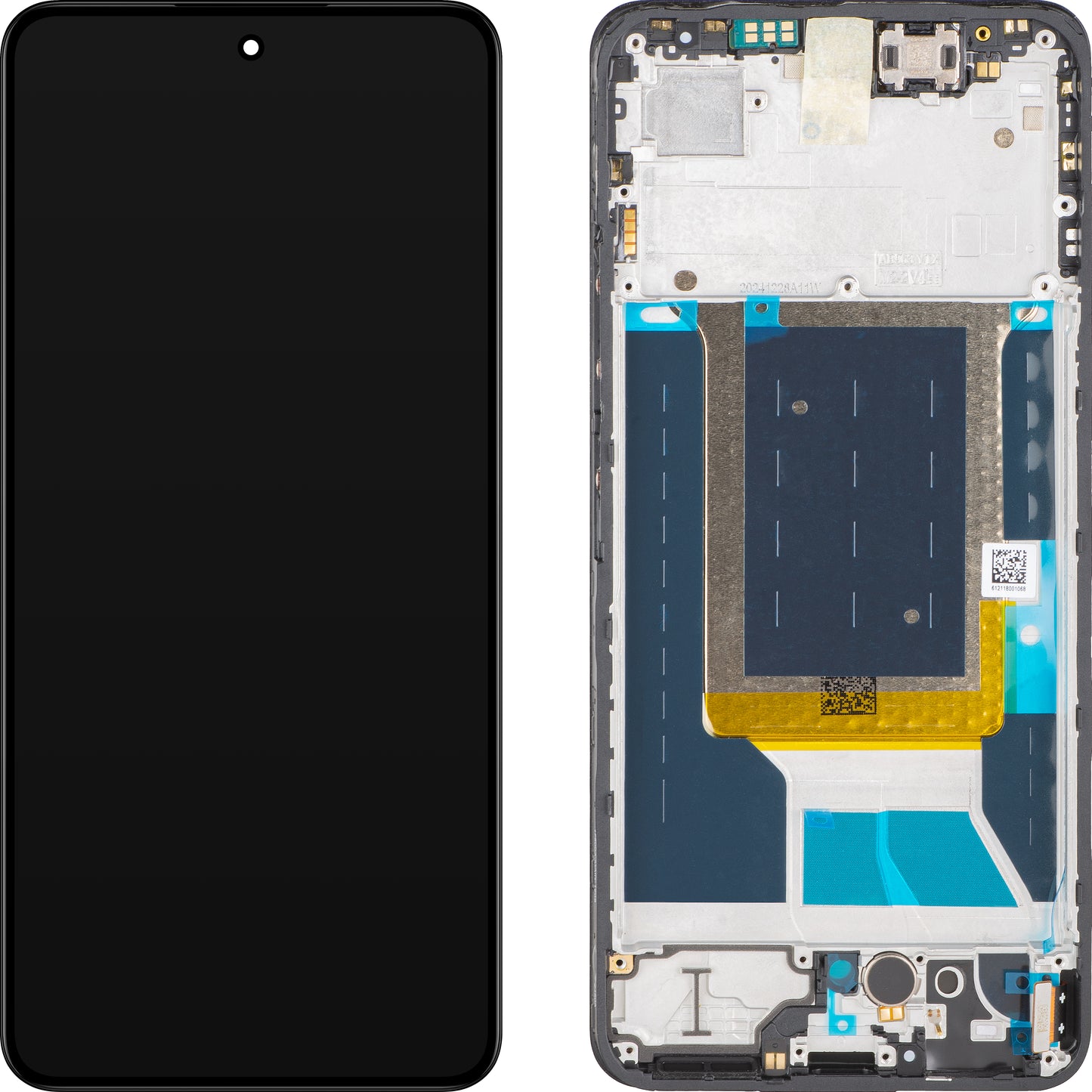 Display con Touchscreen Realme 14 / P3, con Cornice, Nero, Service Pack 621039000086