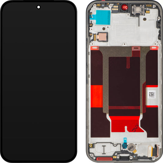 Display con Touchscreen Realme 16 Pro, con Cornice, Nero, Service Pack 621029000809