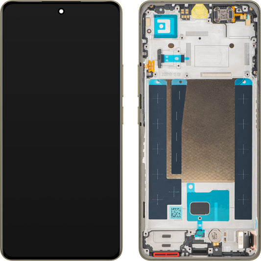 Display con Touchscreen Realme 16 Pro+, con Cornice, Dorato, Service Pack 621029000806