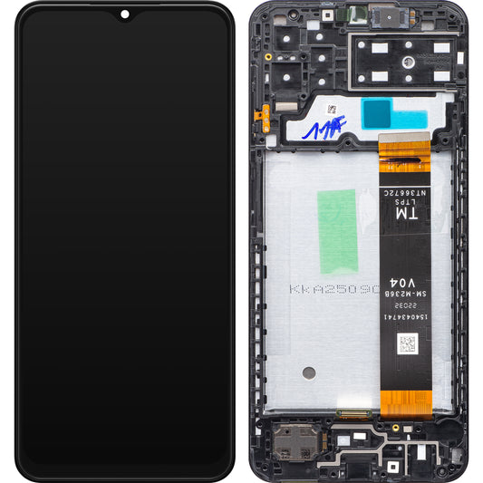 Display con Touchscreen Samsung Galaxy A13 A135, con Cornice, Nero, Swap GH82-28508A