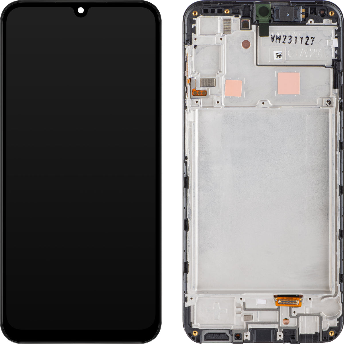 Display con Touchscreen Samsung Galaxy A24 4G A245, con Cornice, Nero, Swap GH82-31240A