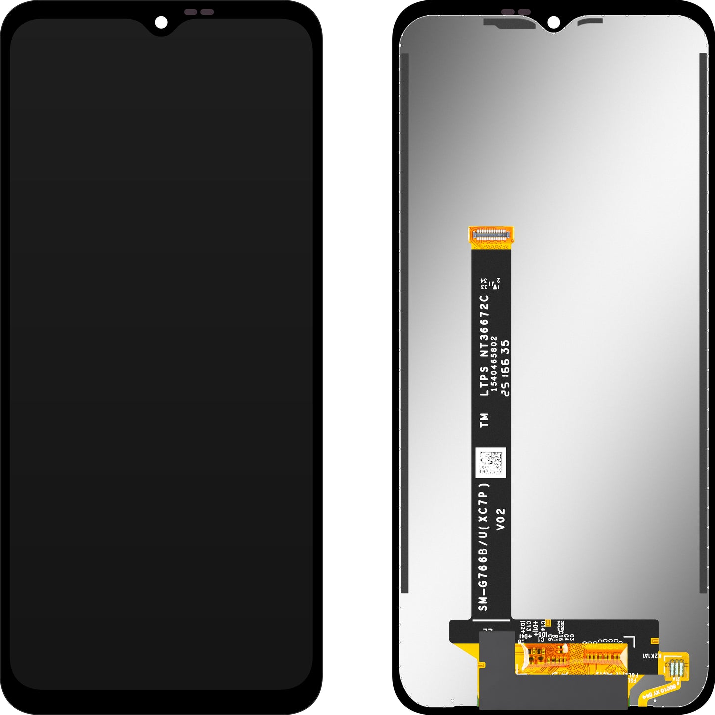 Display con Touchscreen Samsung Galaxy XCover7 Pro, Service Pack GH82-37375A