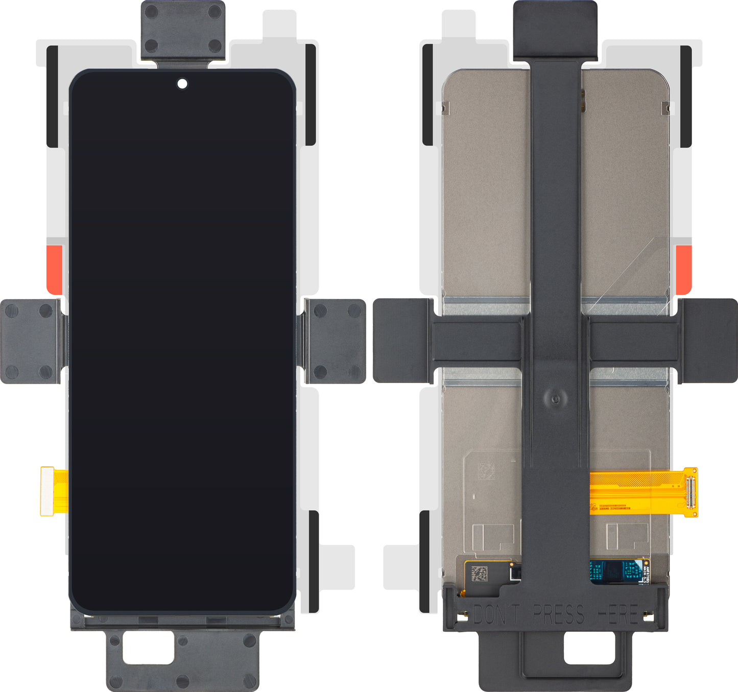 Display con Touchscreen Samsung Galaxy Z Flip5 F731, Sub Inner, Service Pack GH82-32951A