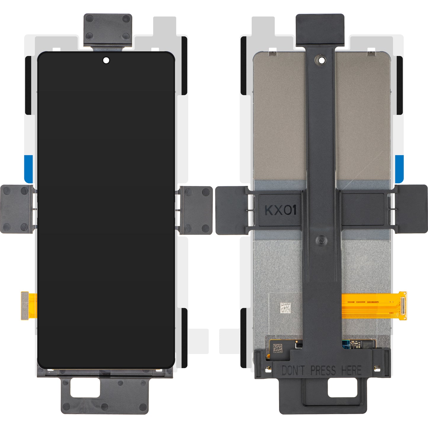 Display con Touchscreen Samsung Galaxy Z Flip8 F776 / Z Flip7 F766, Sub Inner, Service Pack GH82-37578A