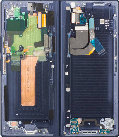 Display con Touchscreen Samsung Galaxy Z Fold6 F956, con Cornice, Sub Inner, Blu Navy (Navy), Service Pack GH82-35042C