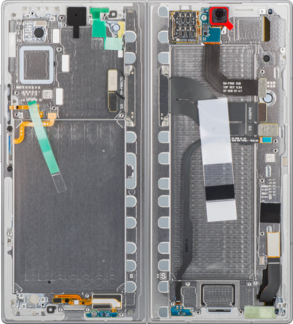 Display con Touchscreen Samsung Galaxy Z Fold7 F966, con Cornice, Sub Inner, Argento (Silver Shadow), Service Pack GH82-37548A