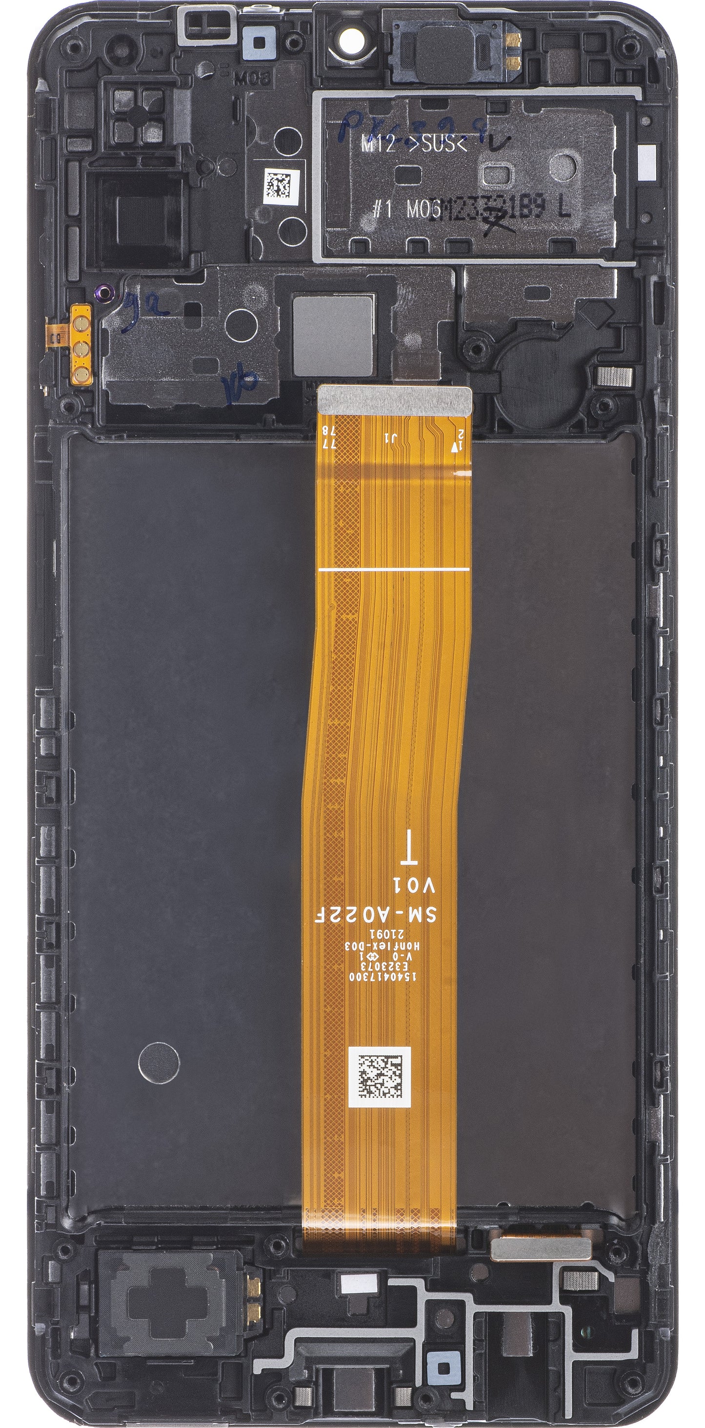 Display con Touchscreen Samsung Galaxy M12 M127, con Cornice, Nero, Swap GH82-25042A