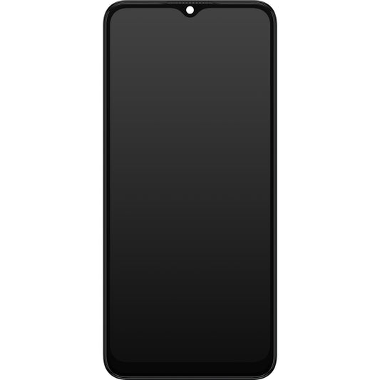 Display touchscreen Samsung Galaxy A03 A035, con cornice, versione G, nero, Service Pack GH81-21626A