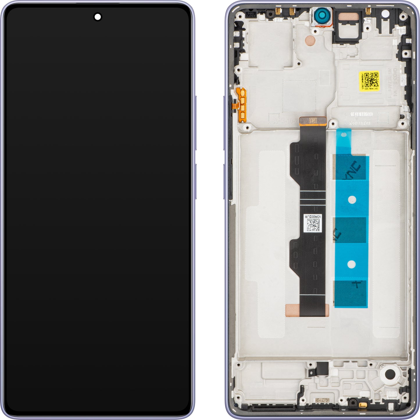 Display con Touchscreen Xiaomi Redmi Note 13 Pro 4G, con Cornice, Viola (Lavender Purple), Service Pack 56000200N600