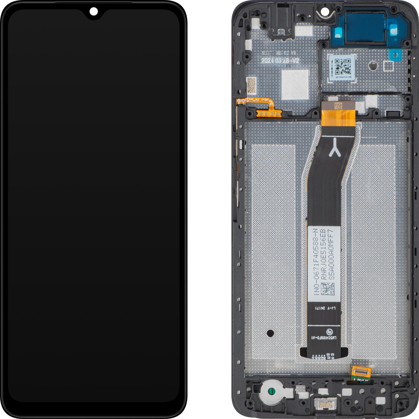 Display con Touchscreen Xiaomi Redmi A3x, con Cornice, Nero (Midnight Black), Service Pack 560006C3Y200
