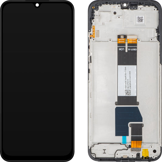 Display con Touchscreen Xiaomi Poco C85 4G / Redmi 15C 4G, con Cornice, Versione Globale, Nero, Swap 5600020P15A00