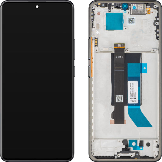 Display con touchscreen Xiaomi Redmi Note 14 Pro 5G, con cornice, nero (Midnight Black), Swap 56002300O1600