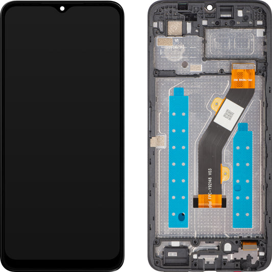 Display con Touchscreen ZTE Blade A35e, con Cornice, Nero, Service Pack 80800521321