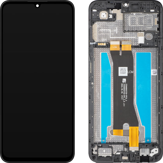 Display con Touchscreen ZTE Blade A35, con Cornice, Nero, Service Pack 80800519965