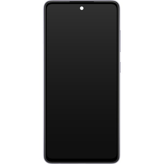 Display touchscreen Samsung Galaxy A52s 5G A528, con cornice, viola, Service Pack GH82-26861C