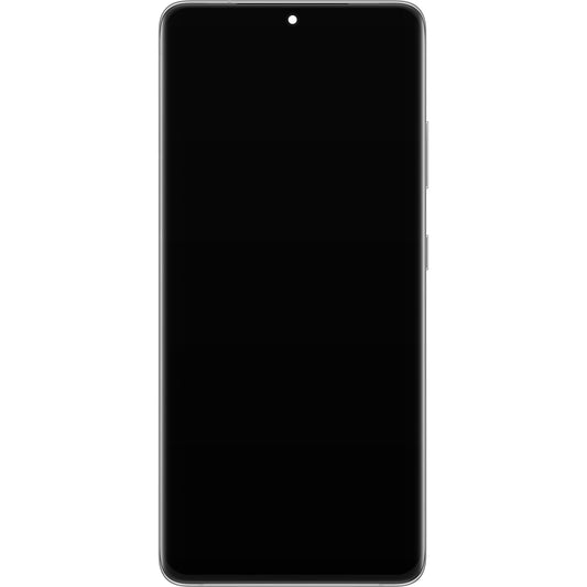 Display touchscreen Samsung Galaxy S21 Ultra 5G G998, con cornice, argento, Service Pack GH82-26035B