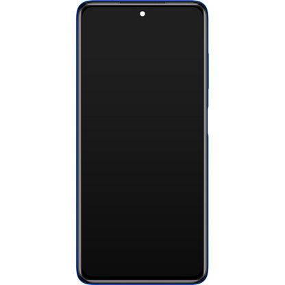 Display con Touchscreen Xiaomi Poco X3 Pro, con Cornice, Blu, Service Pack 560003J20S00