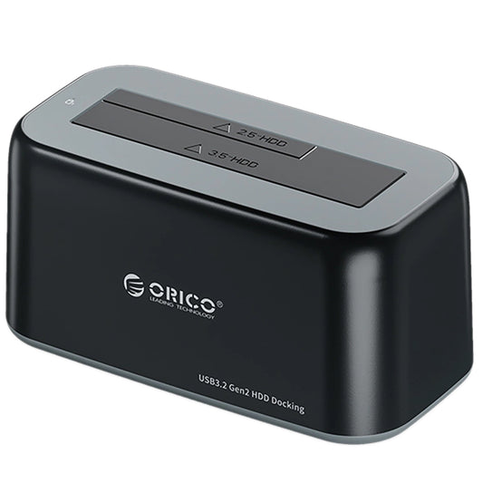Docking Station Orico 6819C3 1-Drive per HDD / SSD SATA 2.5 pollici / 3.5 pollici, Nero