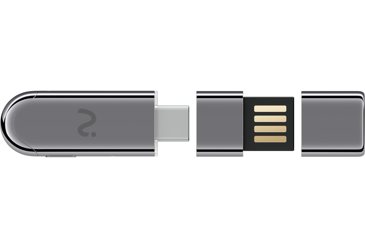 Dongle Registratore / Registratore vocale Viaim NoteKit AI, USB-C / USB-A, Grigio