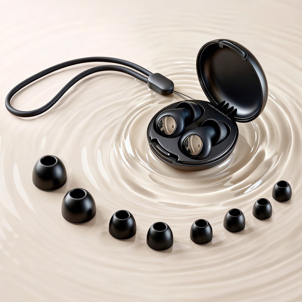 Tappi per le Orecchie Tech-Protect QuietFit, Neri