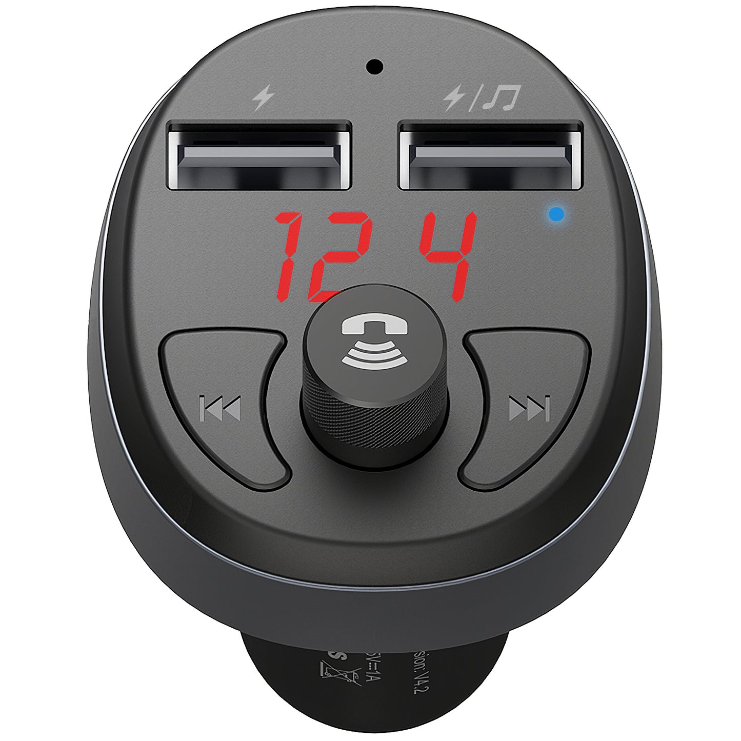 Modulatore FM Bluetooth McDodo, 2 x USB-A