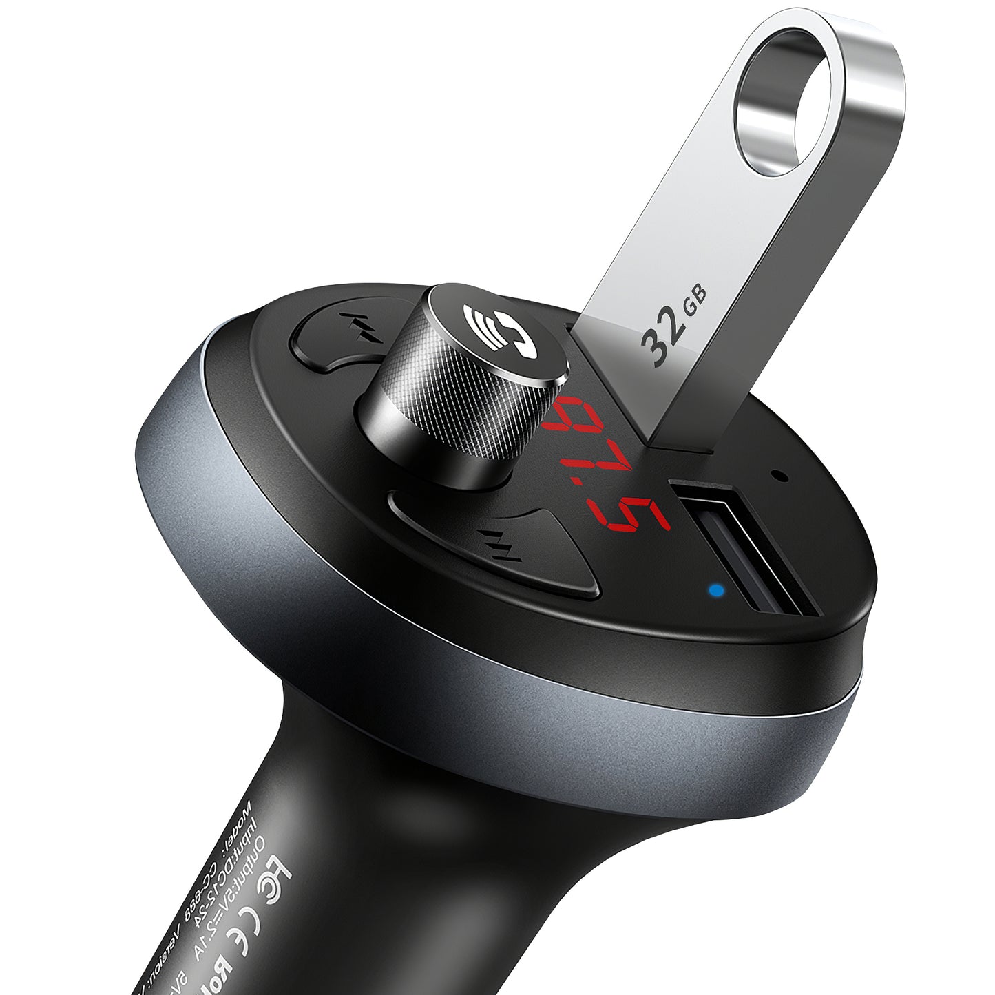 Modulatore FM Bluetooth McDodo, 2 x USB-A
