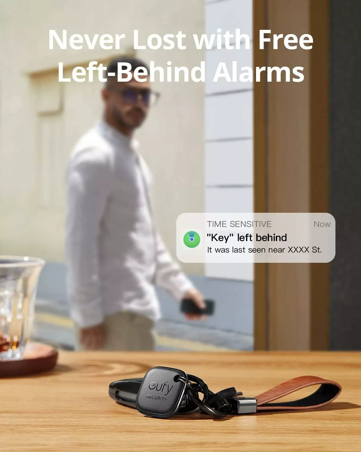 Eufy Security SmartTrack Link per iOS Series, Set 2 Pezzi, Nero E87B0011