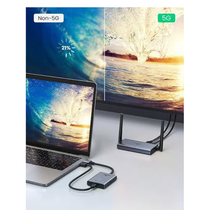 Extender Wireless HDMI UGREEN CM506, 1080P, Grigio
