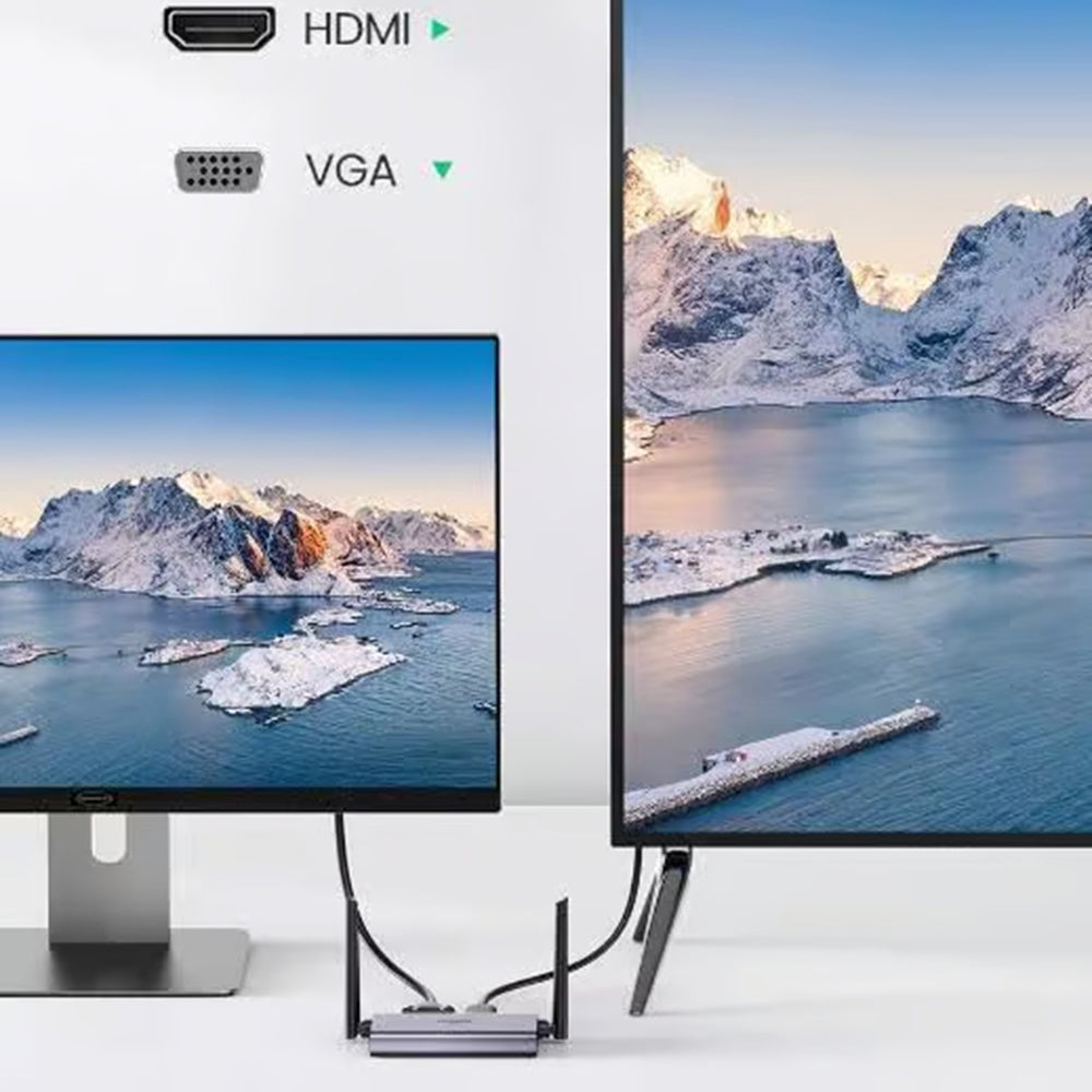 Extender Wireless HDMI UGREEN CM506, 1080P, Grigio