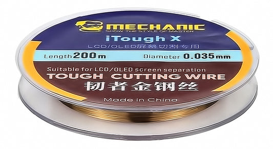 Filo di Molibdeno Meccanico iTough X, 0,035mm, 200m
