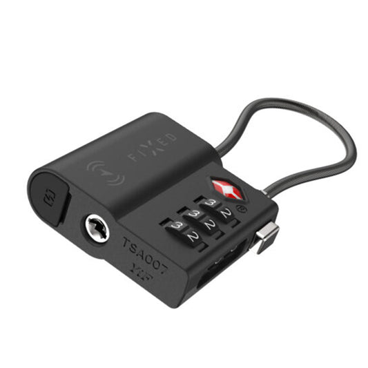 Fixed SmartTag Travel per serie iOS, Nero