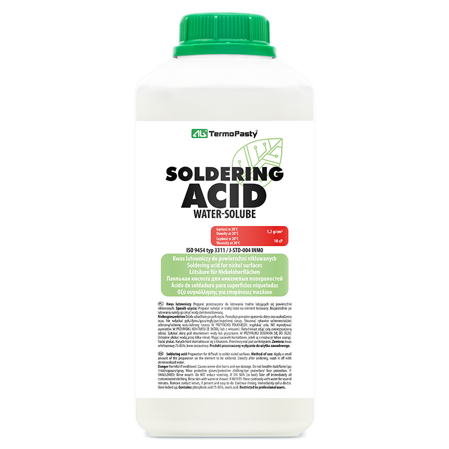 Flux Acid AG Termopasty per superfici nichelate, 50ml ART.AGT-253