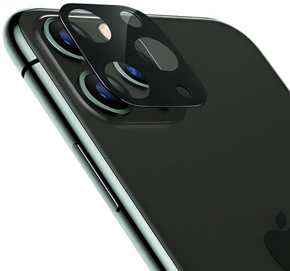 Pellicola protettiva per fotocamera posteriore XO Design 3D per Apple iPhone 12 Pro Max, Vetro temperato, Nero
