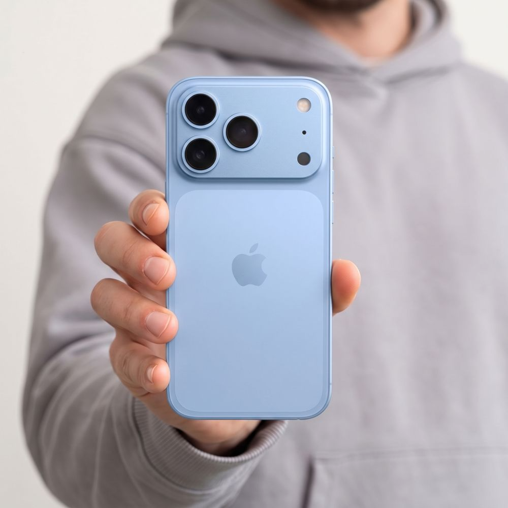 Tech-Protect CamFull Fit+ Rear Camera Protector for Apple iPhone 18 Pro Max, Tempered Glass, Blue