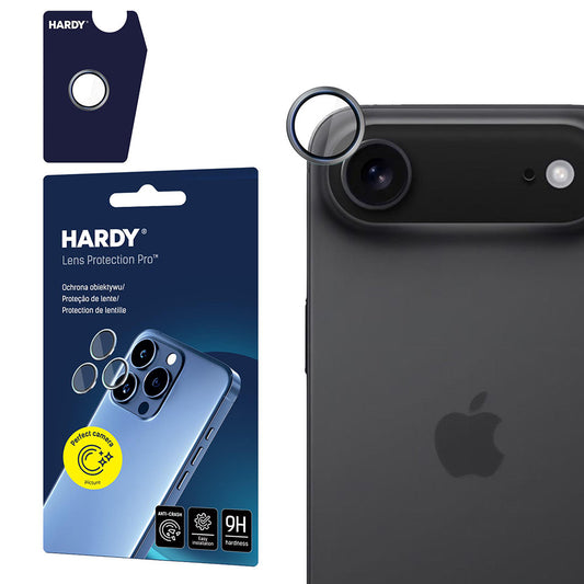 Pellicola protettiva Posteriore 3MK Hardy Protection Pro per Apple iPhone 17 Air, Vetro Temperato, Grigio