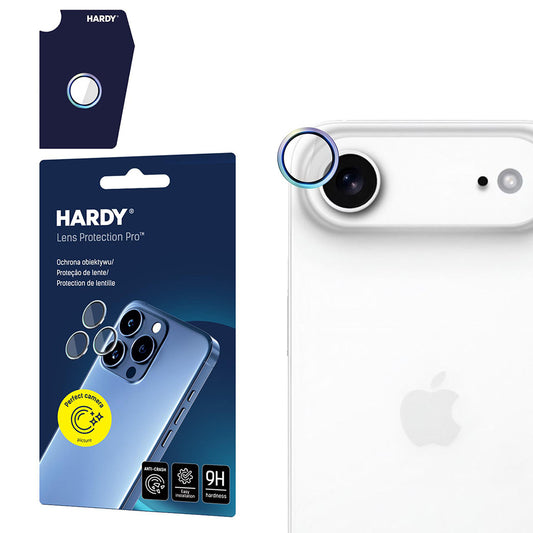 Pellicola Protettiva Posteriore 3MK Hardy Protection Pro per Apple iPhone 17 Air, Vetro Temperato, Multicolore