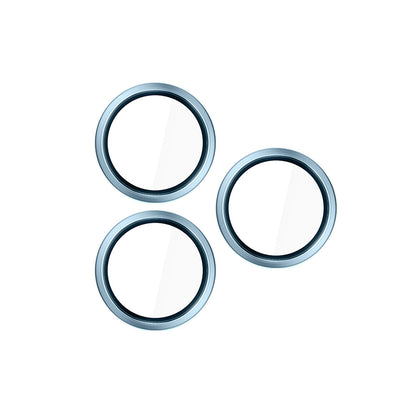 Pellicola Protettiva Posteriore Camera 3MK Hardy Protection Pro per Apple iPhone 17 Pro Max / 17 Pro, Vetro Temperato, Blu