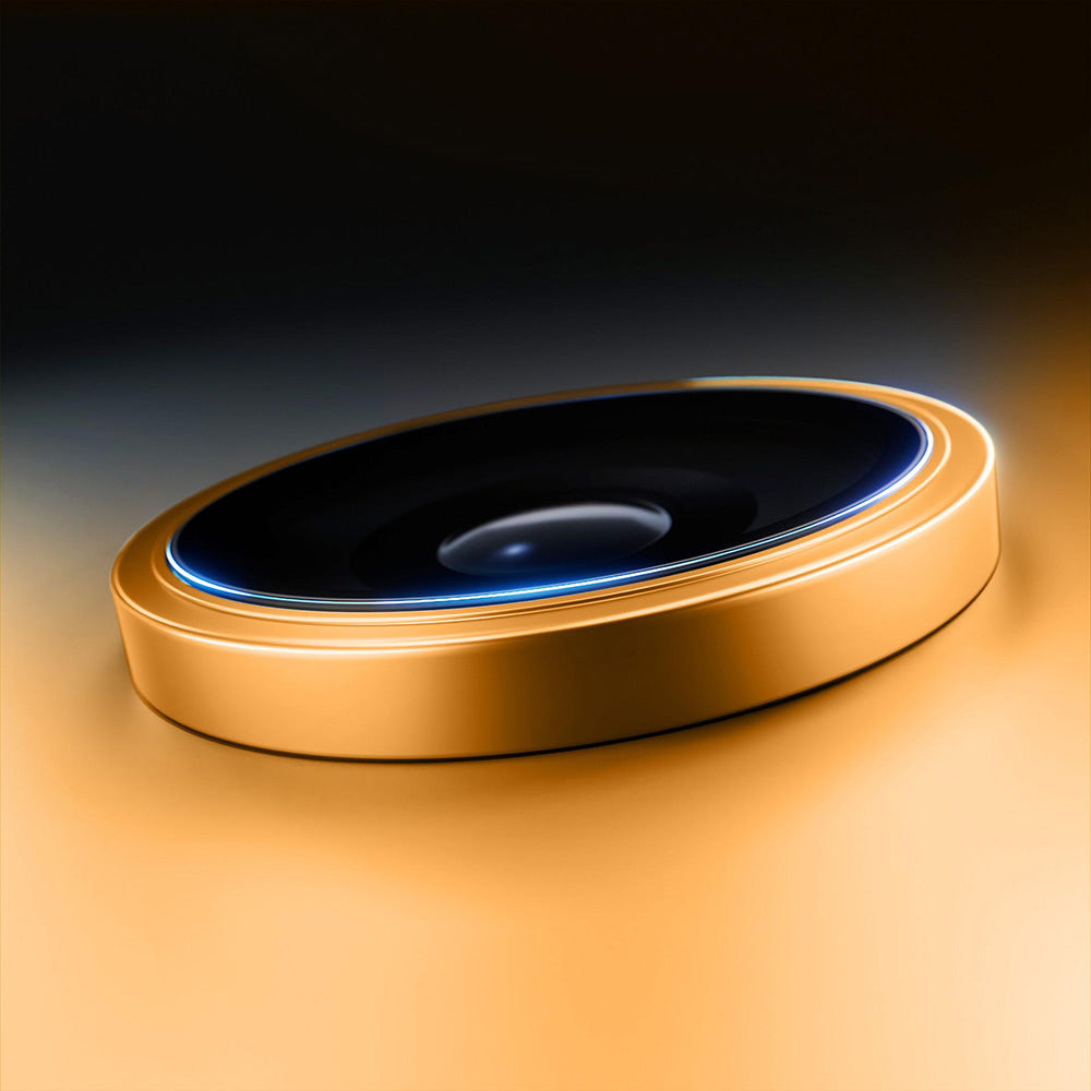 Pellicola Protettiva Posteriore Camera 3MK Hardy Protection Pro per Apple iPhone 17 Pro Max / 17 Pro, Vetro Temperato, Arancione